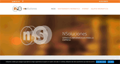 Desktop Screenshot of nsoluciones.com